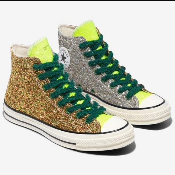 NEW JW Anderson x Chuck 70 High Glitter Pack - Picture 6 of 12